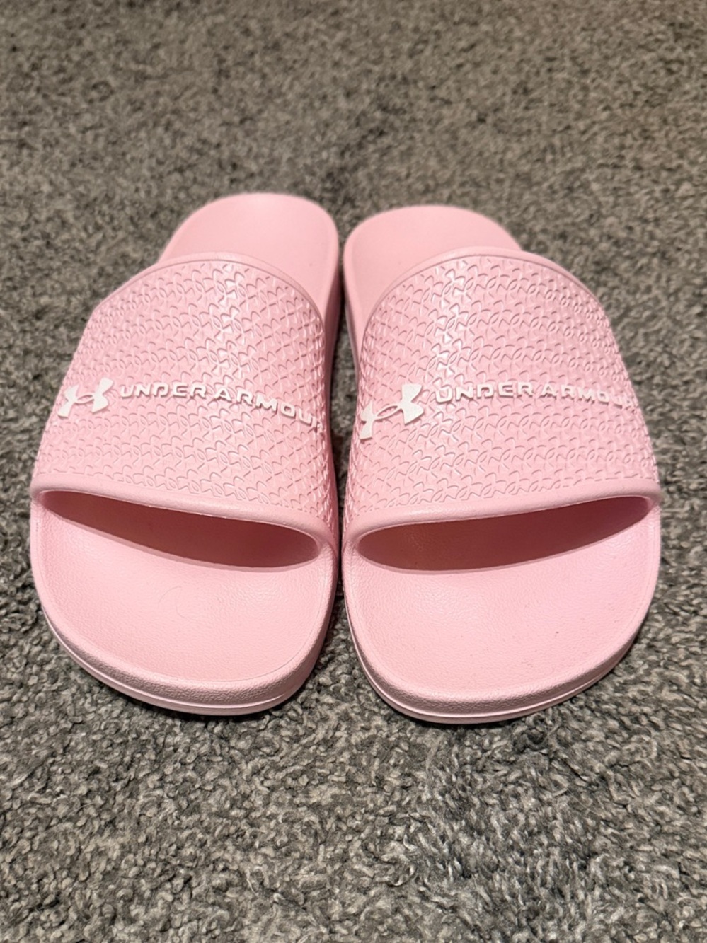Under Armour Light Pink Women's Slide Sandals